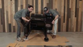 Traeger Timberline 850 and 1300 Assembly [upl. by Einaj727]