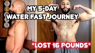 My 5Day Water fasting results Lost 16lbs  MUST Know Tips [upl. by Carolann]