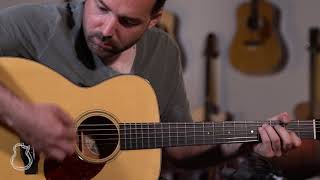 Collings OM1 Adirondack Traditional demo [upl. by Lyns]