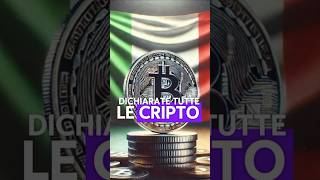 L’errore nelle tasse cripto in Italia 👀 [upl. by Zehc]