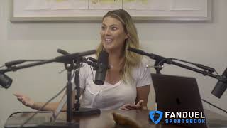 Amanda Balionis Interview Her dream broadcast team favorite course on Tour [upl. by Yerok]