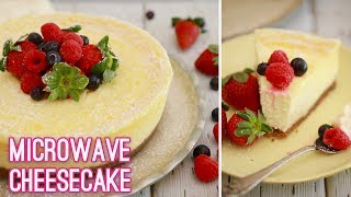 5Minute Microwave Cheesecake  Gemmas Bigger Bolder Baking [upl. by Leandro11]