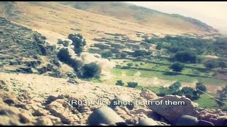 Airstrike in Aghanistan  3 JDAM TACP [upl. by Ryan342]