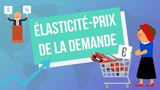 Lélasticitéprix de la demande [upl. by Odlabu]