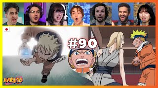 Naruto Episode 90  Rasengan  Reaction Mashup ナルト [upl. by Aecila]