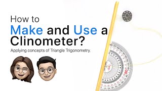 Math  How to Make and Use a Clinometer [upl. by Ailemaj]