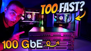 This is just too fast 100 GbE  100 Gigabit Ethernet [upl. by Ravahs181]