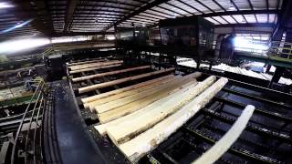 Collums Lumber Products LLC  Sawmill Tour [upl. by Pinebrook]