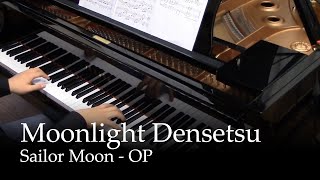 Moonlight Densetsu  Sailor Moon OP Piano [upl. by Mun344]