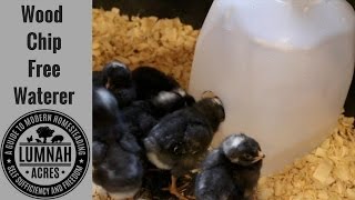 DIY Chick Duckling waterer [upl. by Ellevehc]