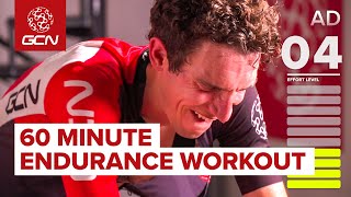 Indoor Cycling Workout  60 Minute Endurance Intervals Fitness Training [upl. by Anner]