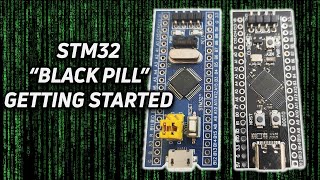 STM32 Blue Pill vs Black Pill Microcontroller Boards [upl. by Calvinna]