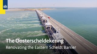 The Oosterscheldekering the largest Delta Works of The Netherlands [upl. by Middle]