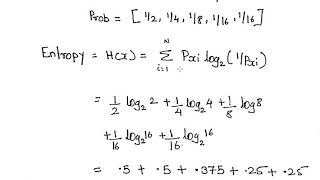 How to Calculate Source Entropy and Information Rate [upl. by Rosemari]