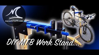 Ultimate DIY Mountain Bike Work Stand [upl. by Seth]