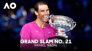 Rafael Nadal Journey to Grand Slam No 21 [upl. by Eanahs210]