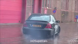 600HP MercedesBenz E55 AMG  BURNOUT amp BRUTAL ACCELERATIONS [upl. by Greer84]