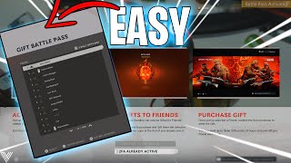 How to gift the Battle Pass in WarzoneCold WarVanguard All Seasons [upl. by Deloris]