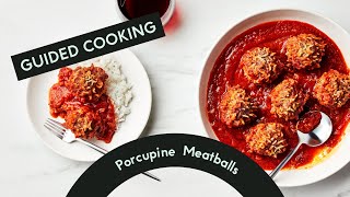 Quick Pressure Cooker Recipe Porcupine Meatballs [upl. by Aidaas931]