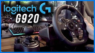 Logitech G920 Steering Wheel REVIEW  Forza Horizon 4 Test [upl. by Arol306]