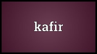 Kafir Husan Da Kafire [upl. by Stratton]