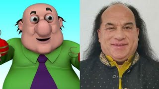 Motu Patlu Characters In Real Life [upl. by Nagorb]