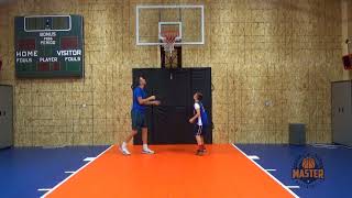 Rebounding Drill for kids [upl. by Imehon]