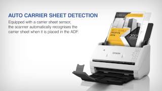 Epson WorkForce DS530570W Scanner Features [upl. by Aneeb705]