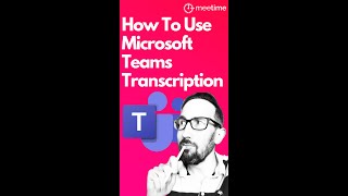 How To Use Microsoft Teams Transcription [upl. by Mcclenaghan53]