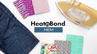 How to Use ThermOWebs HeatnBond Hem Tape [upl. by Ragouzis227]