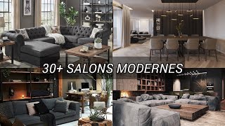 30 idées de salons modernes 2021  salon de luxe et tendance [upl. by Nnylassej746]