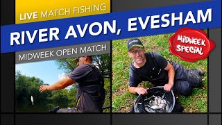 Live Match Fishing River Avon Evesham Midweek Open [upl. by Ermanno705]