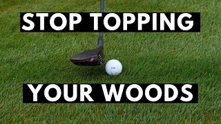 STOP TOPPING YOUR WOODS  Learn to hit a wood off the ground [upl. by Nowad]