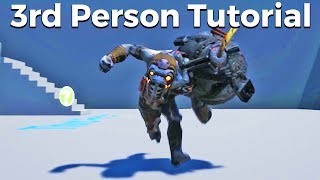 Lets Create A 3rd Person Character With Animations  Blueprints 14 Unreal Engine 4 Tutorial [upl. by Waters]