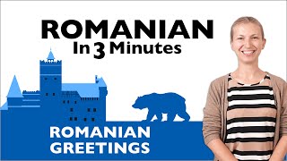 Romanian in Three Minutes  Greetings [upl. by Karl862]