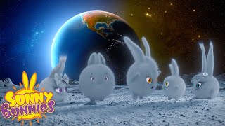 SUNNY BUNNIES  Trip To The Moon  Season 1  Cartoons for Children [upl. by Daryle]