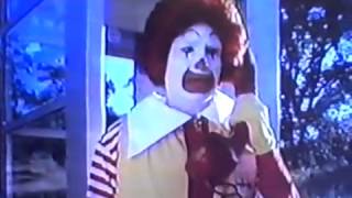 1980 1981 McDonalds TV commercial w Ronald McDonald and Hamburglar The Cheeseburger Express You [upl. by Sirrom]