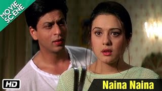 Naina Naina  Movie Scene  Kal Ho Naa Ho  Shahrukh Khan Saif Ali Khan amp Preity Zinta [upl. by Healy169]