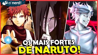 OS 10 PERSONAGENS MAIS PODEROSOS DE NARUTO NA ATUALIDADE [upl. by Greenwood]