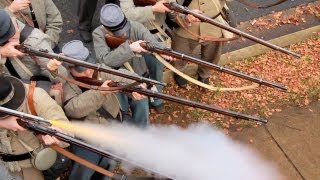 150th Fredericksburg Reenactment  Street to Street Fighting [upl. by Pomfrey749]