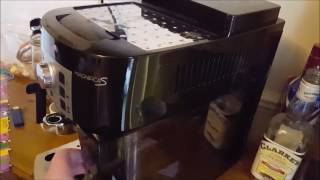 Delonghi Magnifica Coffee Maker  how to use and quick overview [upl. by Donell]