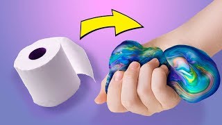 12 INCREÍBLES MANUALIDADES CON SLIME [upl. by Buff]