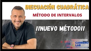 Inecuación Cuadrática  Nuevo método [upl. by Ennayr654]