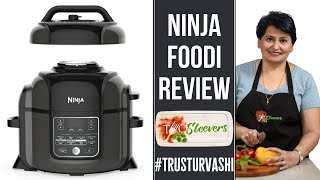 Ninja Foodi Review Pressure Cooker Air Fryer Combination with Recipe [upl. by Fogel]