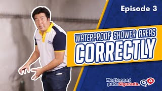 Waterproofing Shower Floors and Bathrooms PLUS MAJOR WATERPROOFING TIPS [upl. by Welby]