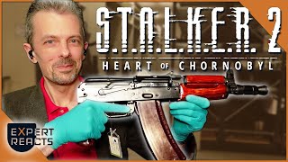 Firearms Expert Reacts to STALKER 2 Heart of Chornobyl Guns  EXP [upl. by Hacker961]