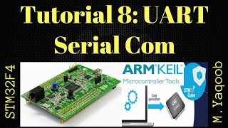 STM32F4 Discovery board  Keil 5 IDE with CubeMX Tutorial 8 UART  Updated Dec 2017 [upl. by Ayna629]