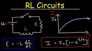 RL Circuits  Inductors amp Resistors [upl. by Elson]