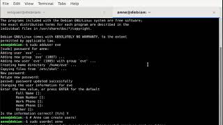 How to configure the Linux sudoers file in Debian 10 [upl. by Nivri]