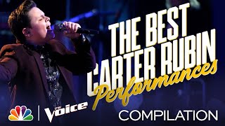 The Best of Voice Champion Carter Rubins Performances  The Voice 2020 [upl. by Edialeda963]